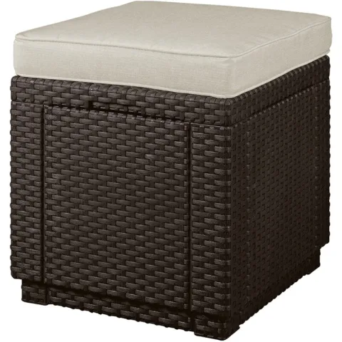 Pufa ogrodowa KETER Cube 209435 Brązowy