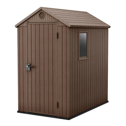 Domek narzędziowy KETER Darwin 4x6 125.8 x 184.5 x 205 cm Brązowy