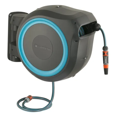 Bęben naścienny GARDENA z wężem RollUp M/L 18620-20