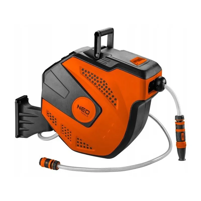 Bęben naścienny NEO TOOLS z wężem 15-891