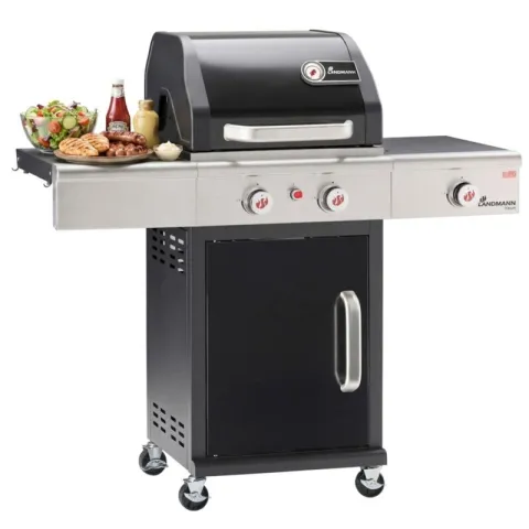 Grill ogrodowy gazowy LANDMANN Triton maxX PTS 2.1 12915 10.9 kW 44 x 48 cm