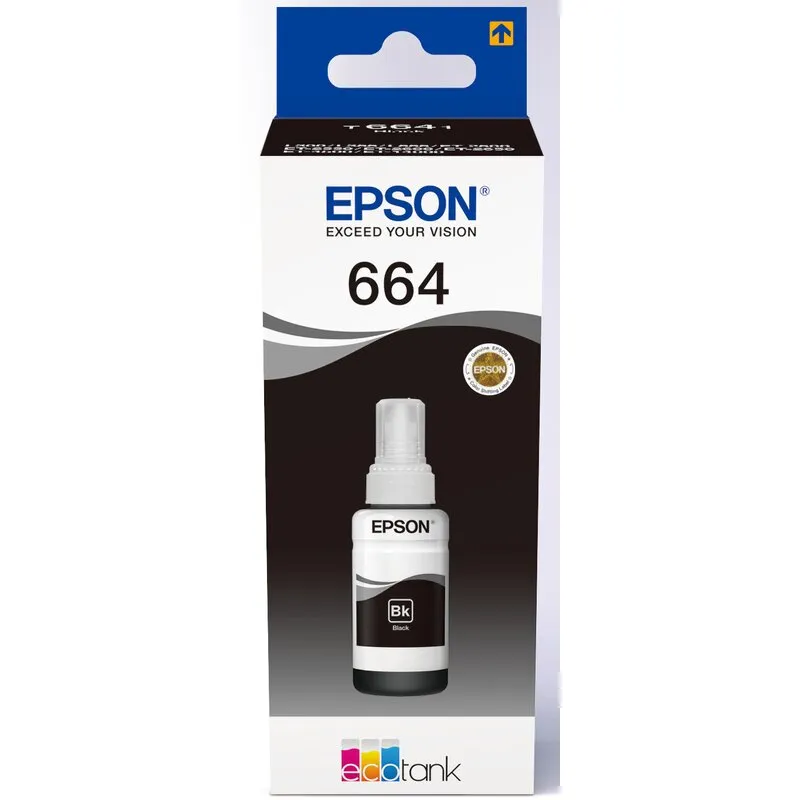 Tusz EPSON EcoTank 664 Czarny 70 ml C13T66414A