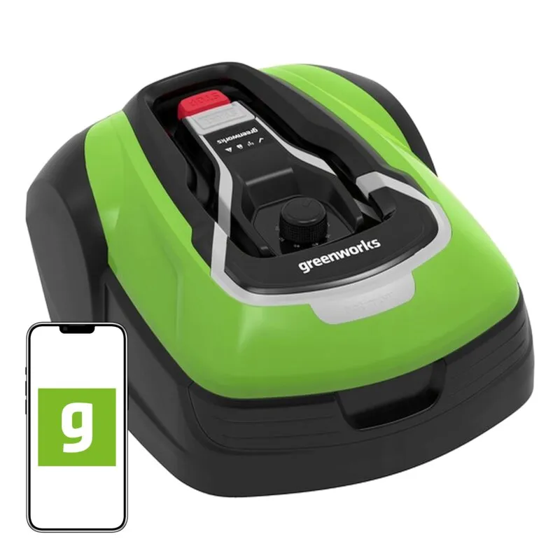 Robot koszący GREENWORKS OptiMow 15 GSM Sterowanie Wi-Fi 1500m2