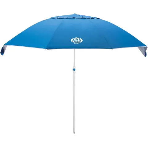 Parasol plażowy NILS CAMP XL NC7822 220 cm Niebieski