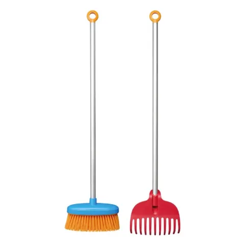Grabie FISKARS MyFirst 1062474 do liści + Szczotka