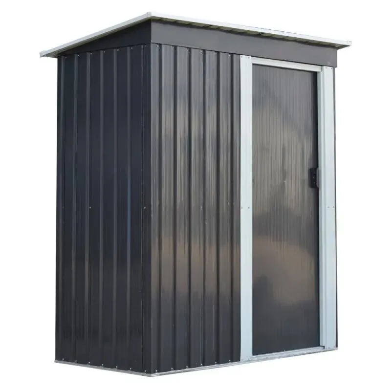 Domek narzędziowy MIRPOL MIR0305 162 x 86 x 181 cm Antracytowo-biały