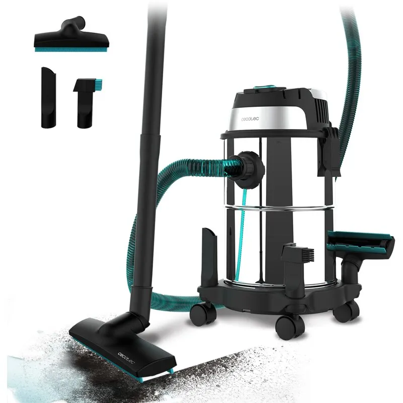 Odkurzacz warsztatowy CECOTEC Conga Rockstar Wet & Dry Steel 8113