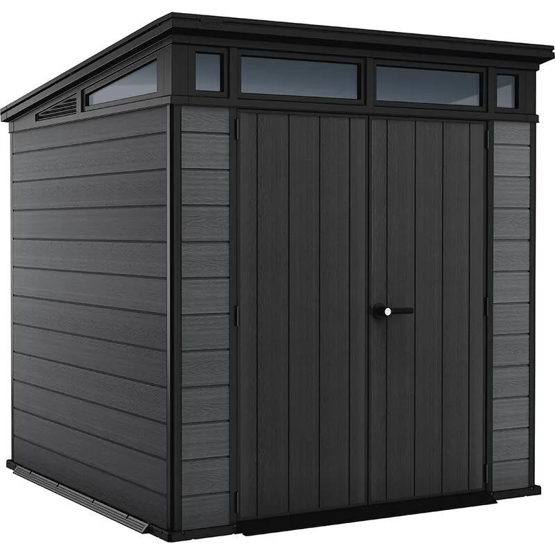 Domek narzędziowy KETER Cortina 255044 7X7 216 x 218 x 226 cm Szary
