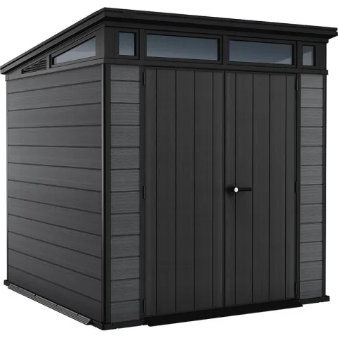 Domek narzędziowy KETER Cortina 255044 7X7 216 x 218 x 226 cm Szary