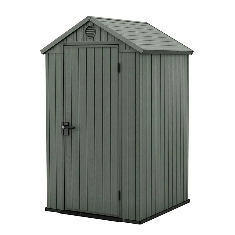 Domek narzędziowy KETER Darwin 259004 4X4 125.8 x 116.37 x 205 cm Zielony
