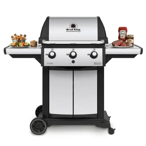 Grill ogrodowy gazowy BROIL KING Signet 320 11.4 kW 65 x 38 + 60 x 26 cm