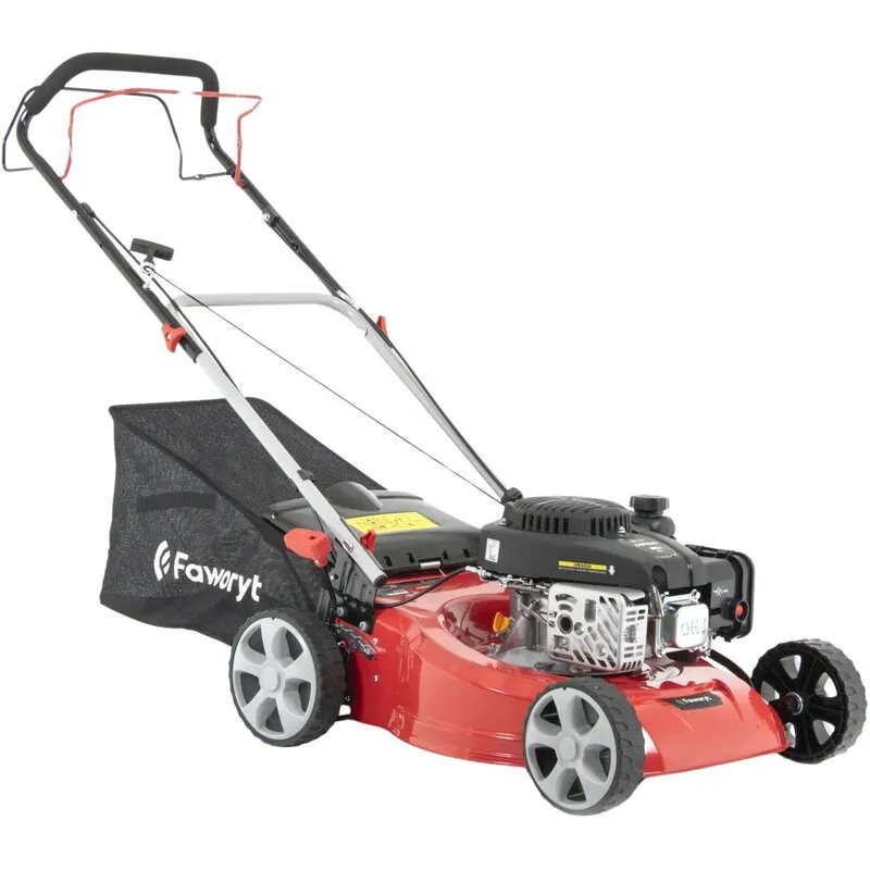 Kosiarka spalinowa FAWORYT SH46N139L z napędem, 46 cm, rozrusznik, 139 cm3, 2.4 kW, kosz 60L, silnik Loncin