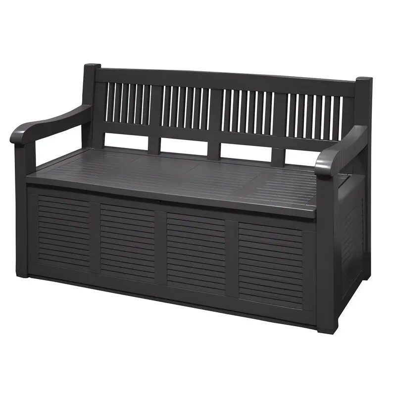 Ławka ogrodowa PROGARDEN 280L Antracytowy