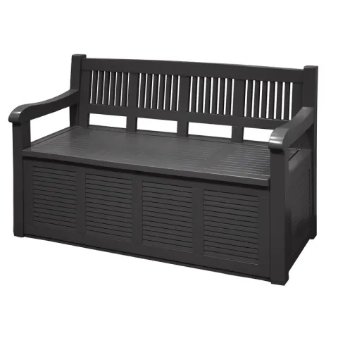 Ławka ogrodowa PROGARDEN 280L Antracytowy