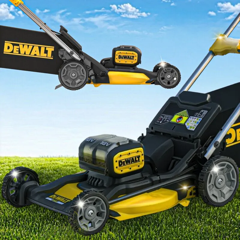 Kosiarka akumulatorowa DEWALT DCMWSP156N-XJ z napędem, 53 cm, 18 V, silnik bezszczotkowy, kosz 67L, bez akumulatora