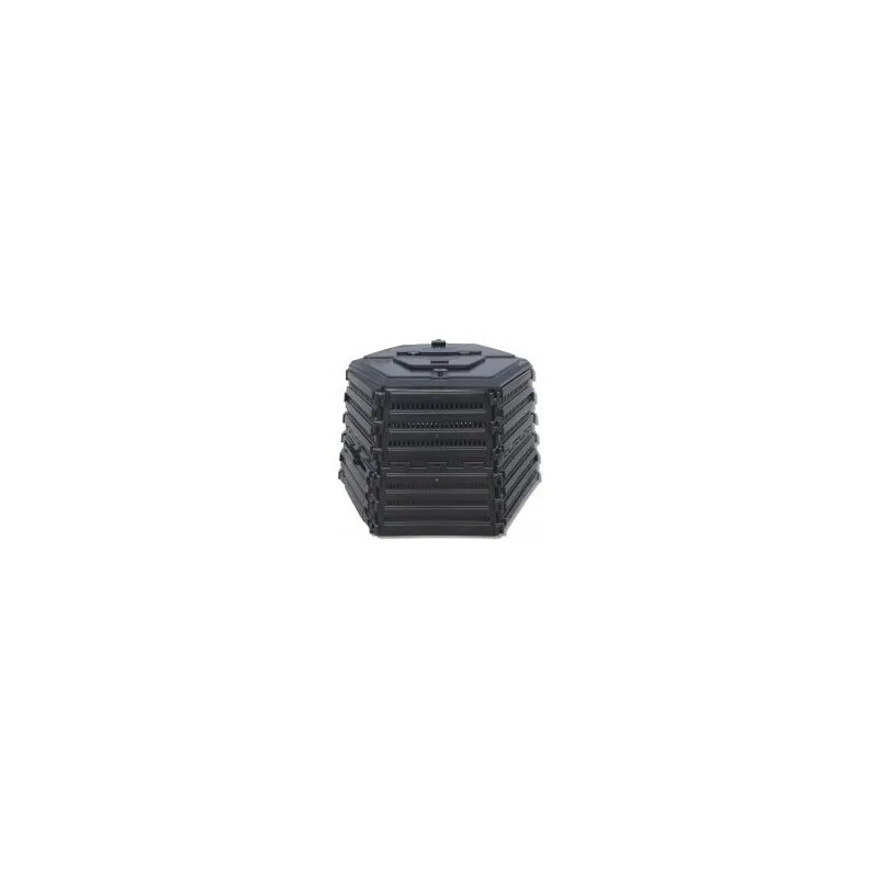 Ekokompostownik EKOBAT Termo XL-1400 1380L Czarny