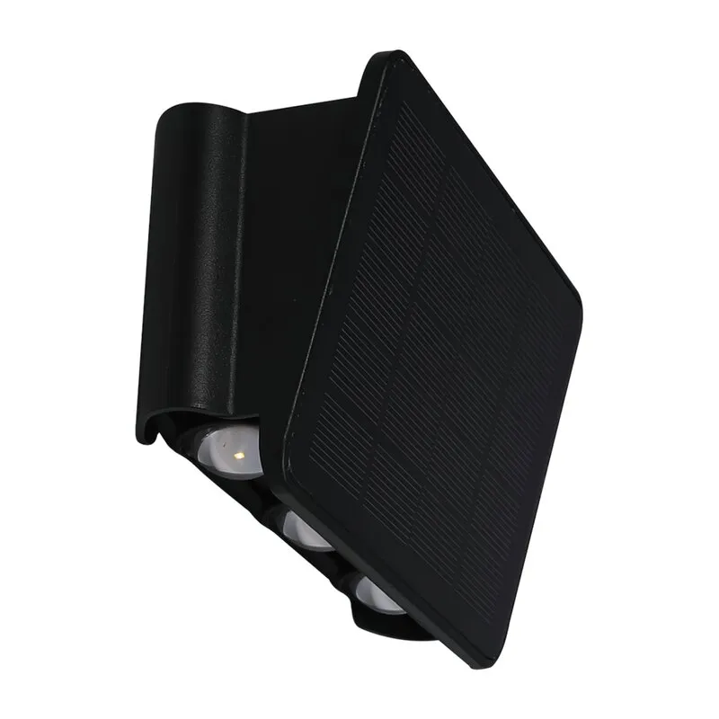 Kinkiet zewnętrzny solarny ELIGHT Alf EKO9100 Czarny