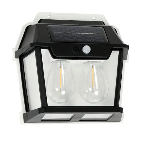 Kinkiet zewnętrzny solarny ELIGHT Filo EKO0731 Czarny