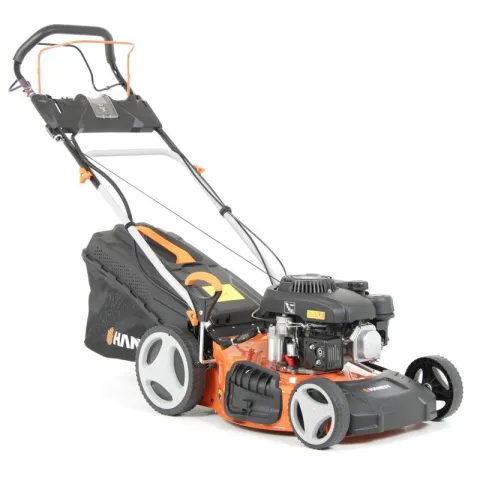 Kosiarka spalinow HANDY DK46N150E z napędem, 46 cm, rozrusznik, 150 cm3, 2.7 kW, mulczowanie, kosz 55L