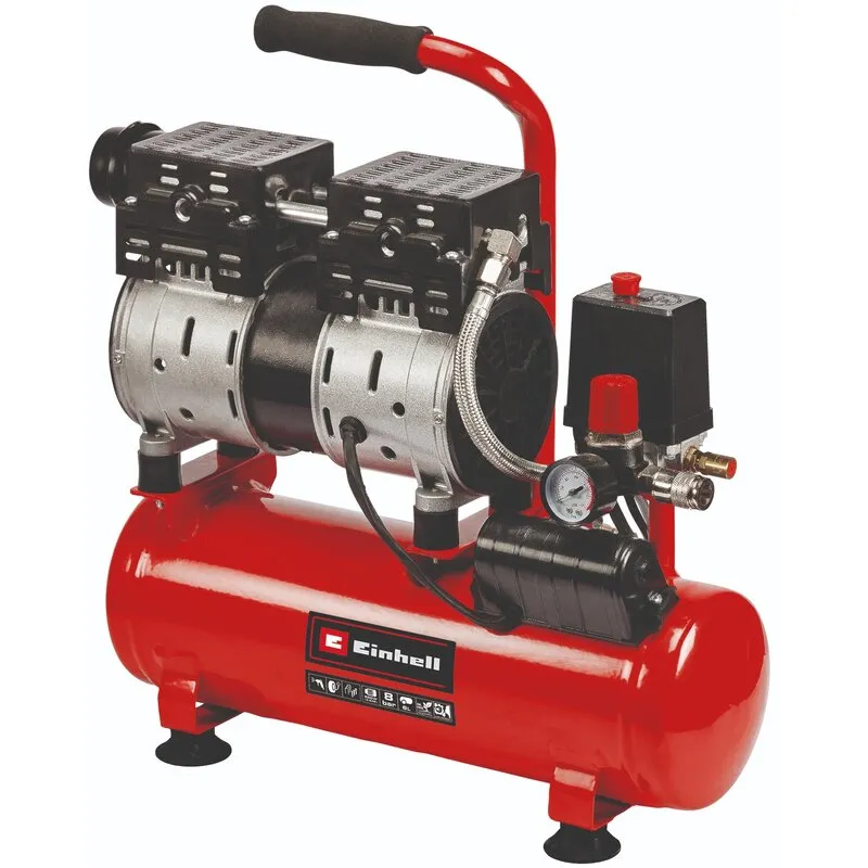 Kompresor bezolejowy EINHELL Silent Plus TE-AC 110/6