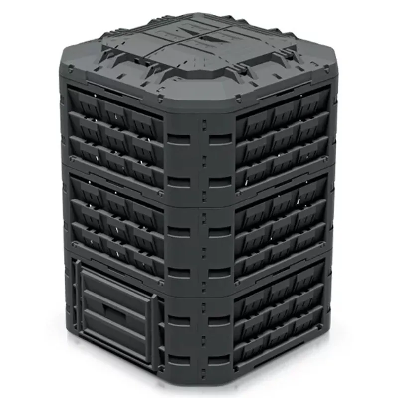 Kompostownik PROSPERPLAST Compogreen Vario IKST950C 950L Czarny