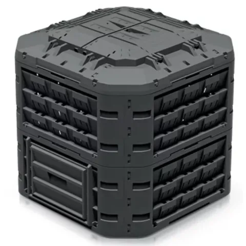 Kompostownik PROSPERPLAST Compogreen Vario IKST650C 650L Czarny