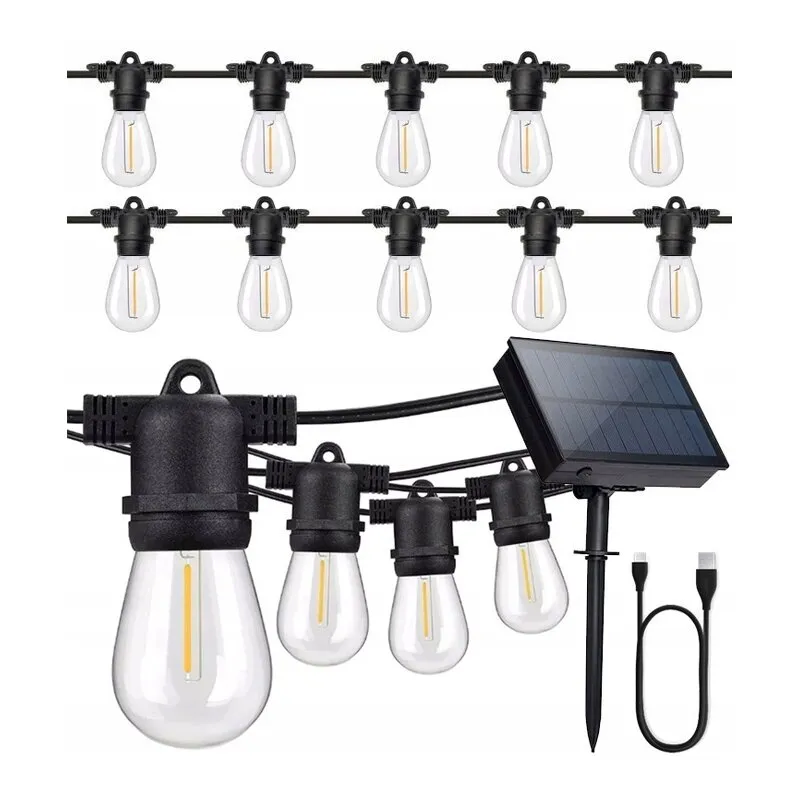 Girlanda ogrodowa solarna SUPERLED Soli 5170 15 m
