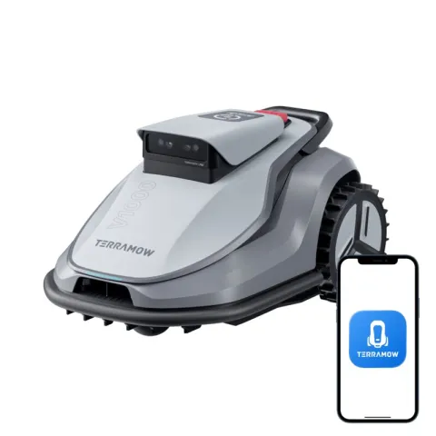 Robot koszący TERRAMOW V1000 Bez przewodu ograniczającego Bluetooth/Wi-Fi 1200 m2