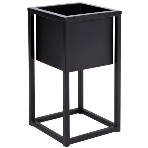 Kwietnik LOFTINSPIRED Concove 40 cm Czarny
