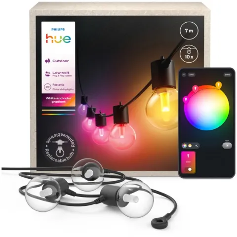 Girlanda ogrodowa sieciowa PHILIPS HUE Festavia 929004581801 7 m