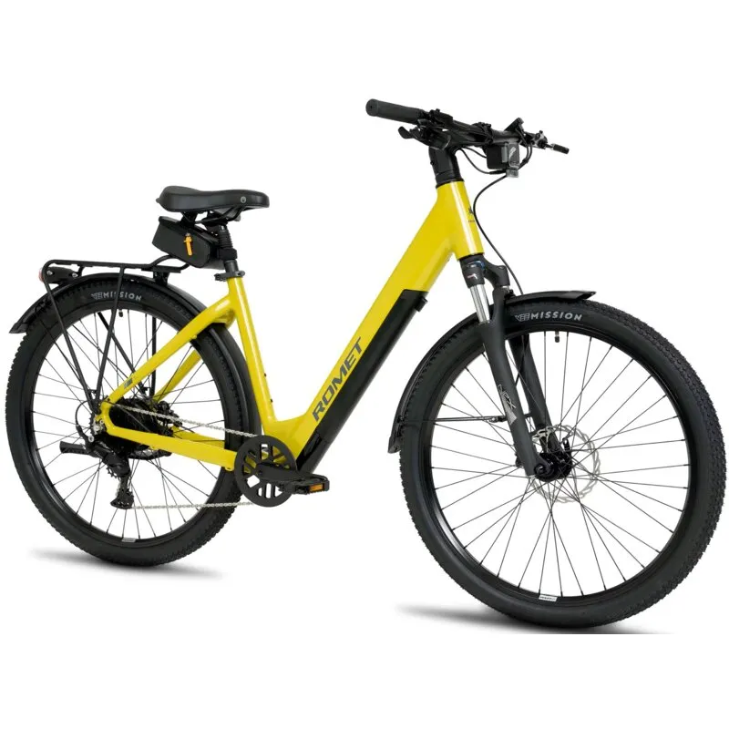 Rower elektryczny ROMET E-Modeco SUV 1.0 AN U19 28 cali Limonkowy