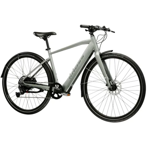 Rower elektryczny KROSS XPRT C-Racer M19 28 cali Szaro-zielony