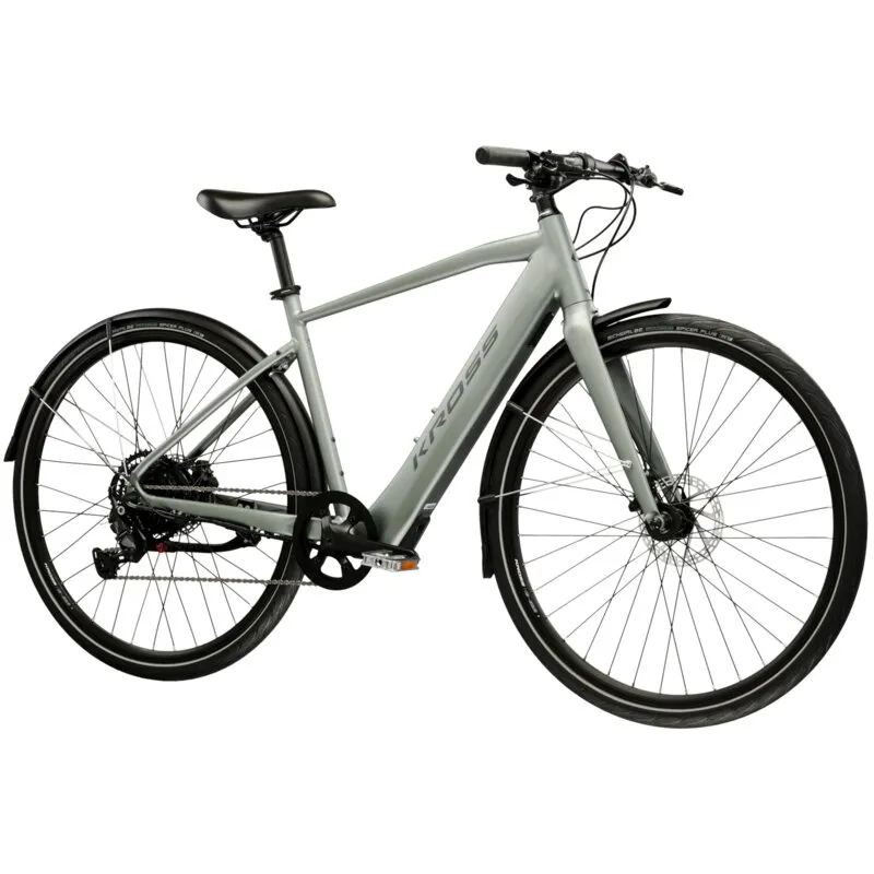 Rower elektryczny KROSS XPRT C-Racer M21 28 cali Szaro-zielony