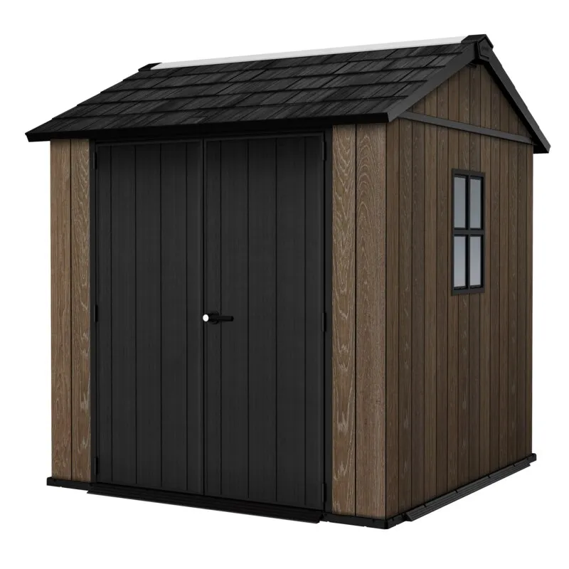 Domek narzędziowy KETER Apex 224 x 230 x 246 cm Orzech
