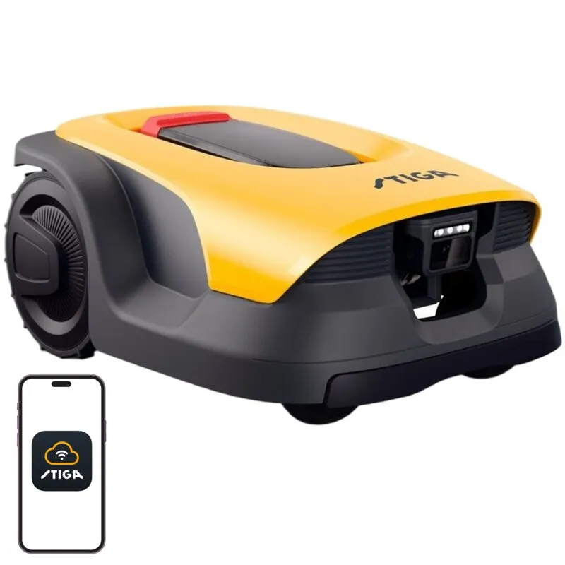 Robot koszący STIGA A 6V Bez przewodu ograniczającego Bluetooth 600 m2