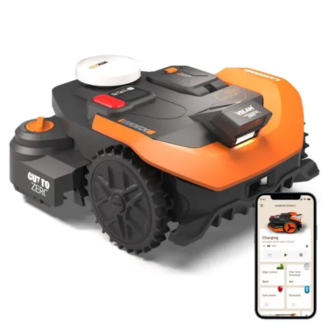 Robot koszący WORX Landroid Vision Cloud WR330E Bez przewodu ograniczającego Wi-Fi/Bluetooth 3000 m2