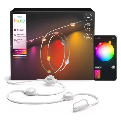 Girlanda ogrodowa sieciowa PHILIPS HUE Festavia 929004284803 9 m