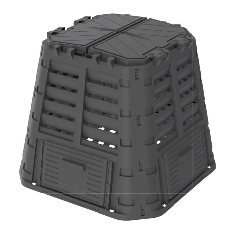 Kompostownik PATROL Multi KOMPOST480CZAPL225 480L Czarny