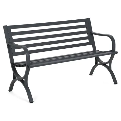 Ławka ogrodowa HOME & GARDEN Simple 746318 Szary