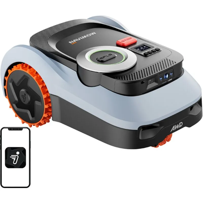 Robot koszący SEGWAY NAVIMOW i210E Lidar Pro Sterowanie Wi-Fi/GSM Bez przewodu ograniczającego 1000m2