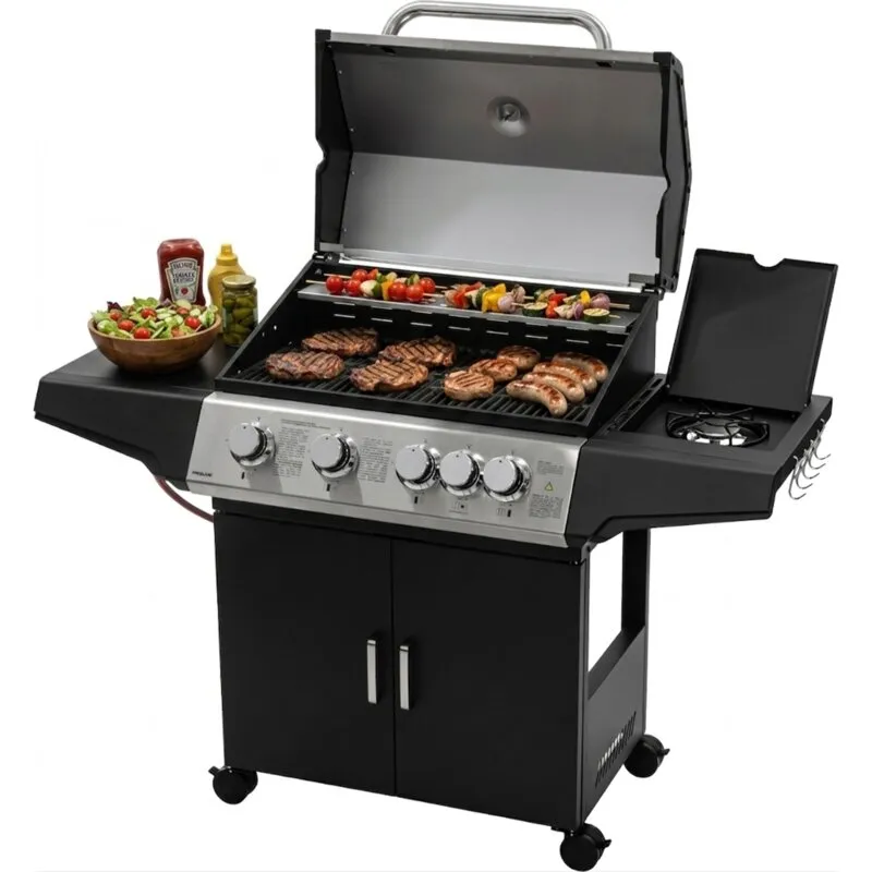 Grill ogrodowy gazowy PROLINE 40212 71 x 40 cm