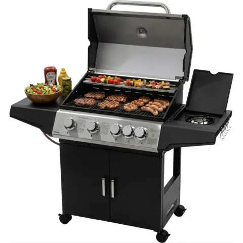 Grill ogrodowy gazowy PROLINE 40212 71 x 40 cm