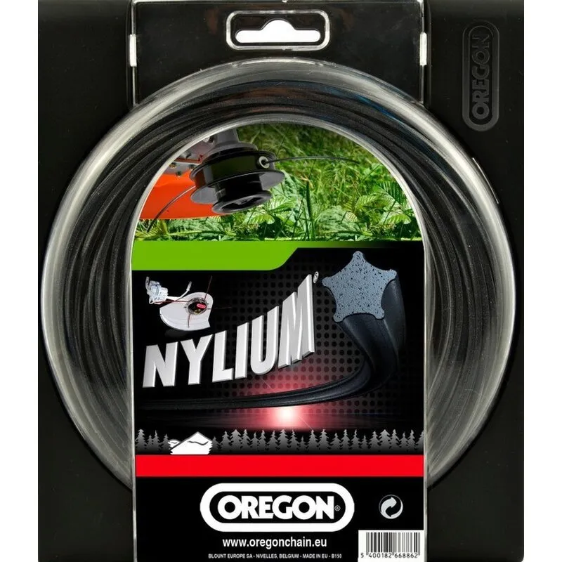Żyłka do kosy i podkaszarki OREGON Nylium Starline Gwiazdka 110986E