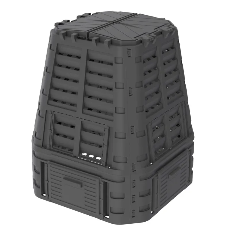 Kompostownik PATROL Multi KOMPOST740CZAPL225 740L Czarny