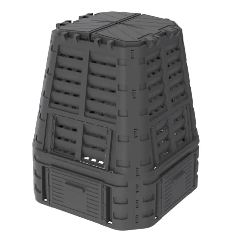 Kompostownik PATROL Multi KOMPOST740CZAPL225 740L Czarny