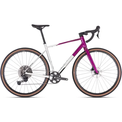Rower gravel SUPERIOR XR 6.3 GR U23 28 cali Fioletowo-szary