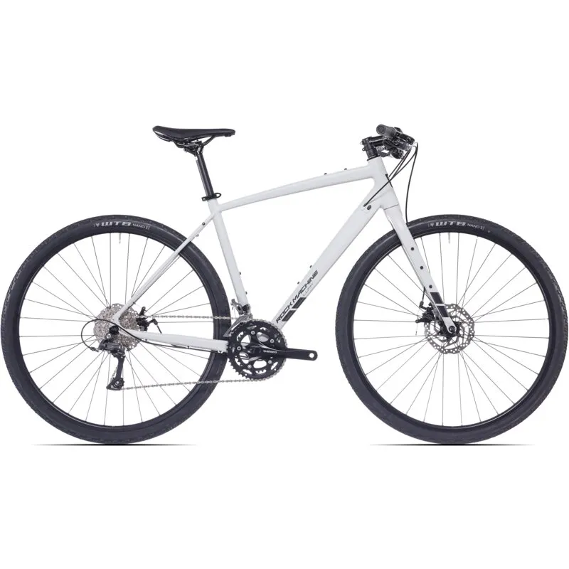 Rower gravel ROCK MACHINE Lukk 20 Flat Bar U22 28 cali Szary mat