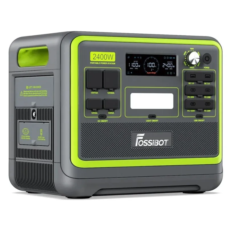 Stacja zasilania FOSSIBOT F2400 2400W Zielony