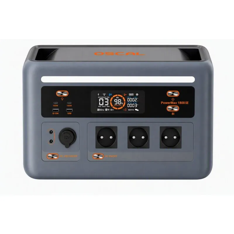 Stacja zasilania OSCAL PowerMax 1800 SE 1024Wh