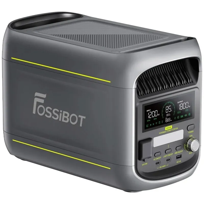 Stacja zasilania FOSSIBOT F1800 1800W Szary Bank energii